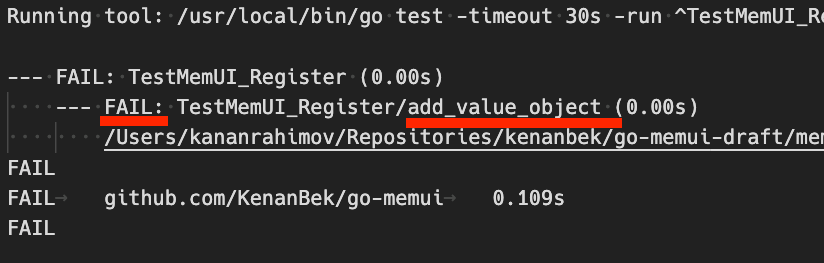 Organizing Table Tests in Go